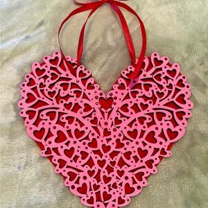 Valentine’s Day heart decor